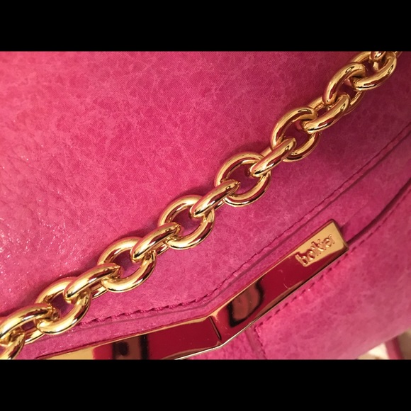 BOTKIER - Brook Medium Convertible Fuchsia Leather - Picture 3 of 8